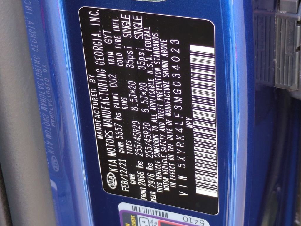 Used 2021 Kia Sorento SX image 33