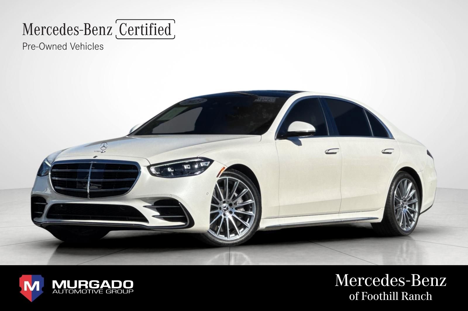 Certified 2023 Mercedes-Benz S 580 4MATIC Sedan