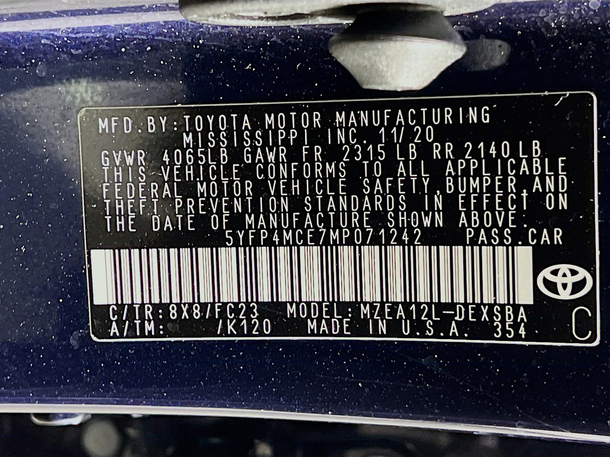 Certified 2021 Toyota Corolla SE w/ SE Premium Package FWD image 27