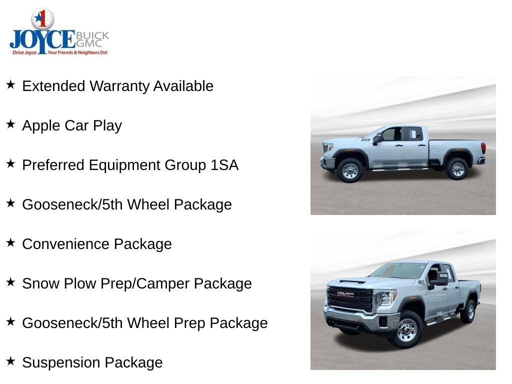 Certified 2022 GMC Sierra 2500 Pro w/ Gooseneck/5TH Wheel Package AWD/4WD image 10