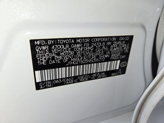 Certified 2022 Lexus IS 350 F Sport image 29