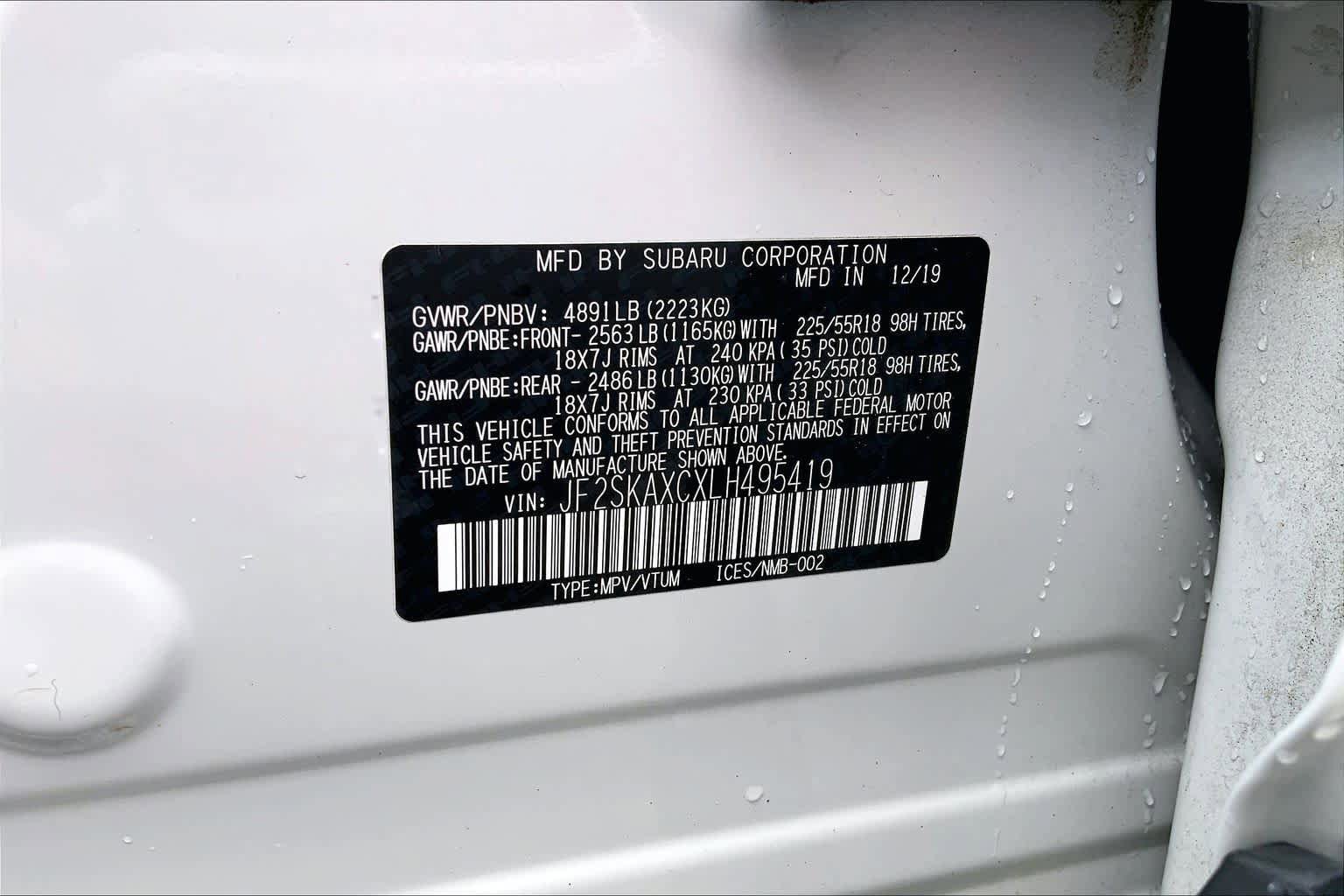 Used 2020 Subaru Forester Touring AWD/4WD image 34