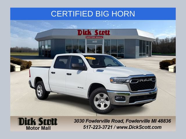 Certified 2025 RAM 1500 Big Horn