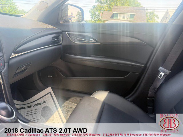 Used 2018 Cadillac ATS 2.0T AWD Sedan w/ Sky and Shine Package image 19
