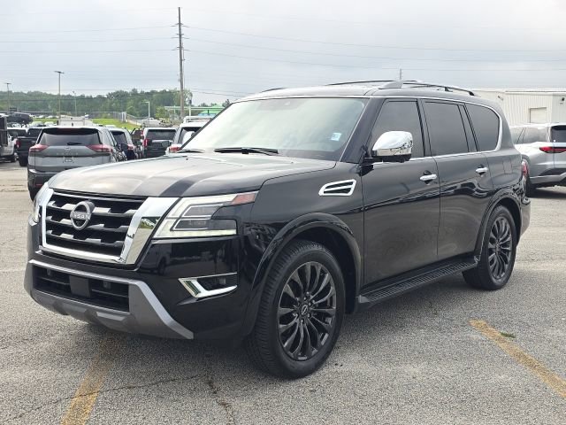 Used 2024 Nissan Armada Platinum w/ Captain's Chairs Package