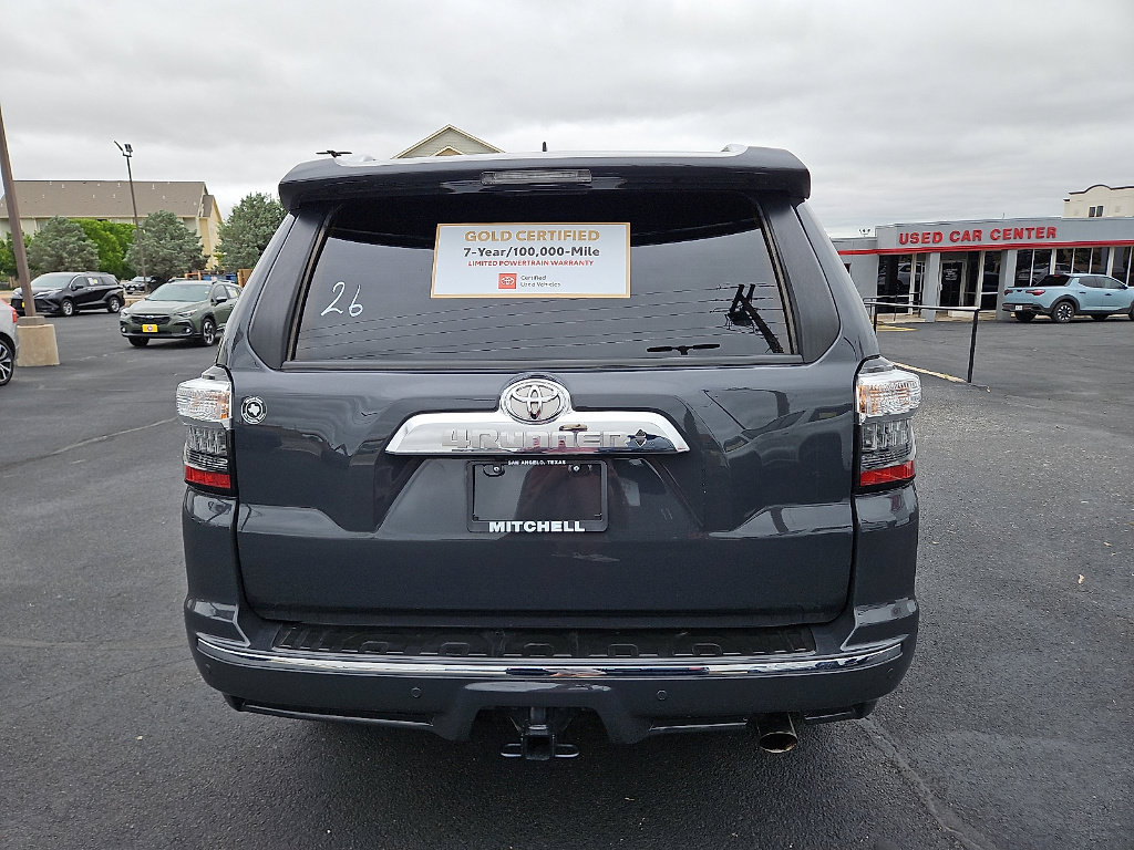 Certified 2024 Toyota 4Runner Limited AWD/4WD image 4