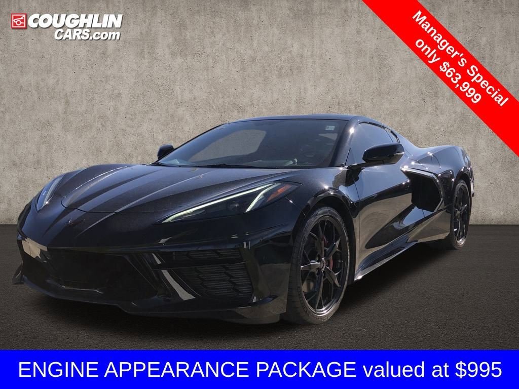 Certified 2022 Chevrolet Corvette Stingray Coupe w/ Engine Appearance Package image 4