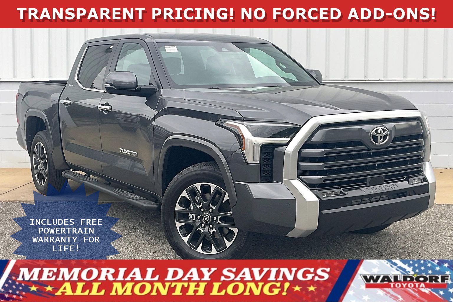New 2026 Toyota Tundra Limited