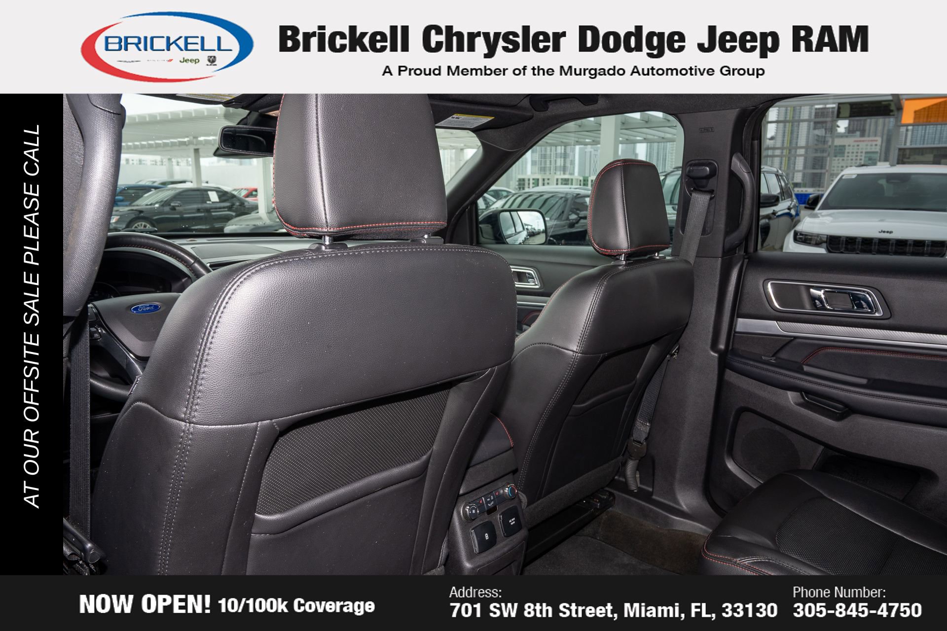 Used 2018 Ford Explorer Sport w/ Equipment Group 401A AWD/4WD image 17