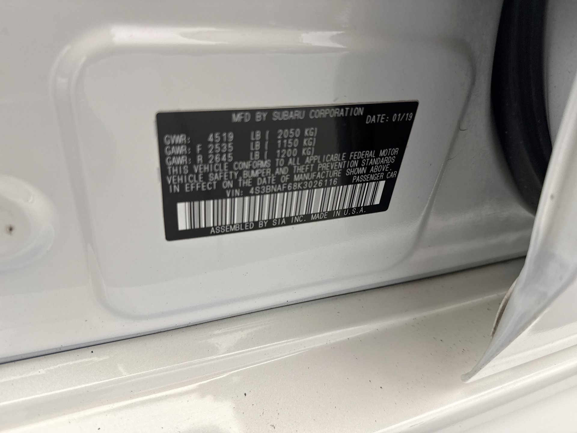 Used 2019 Subaru Legacy 2.5i Premium AWD/4WD image 21