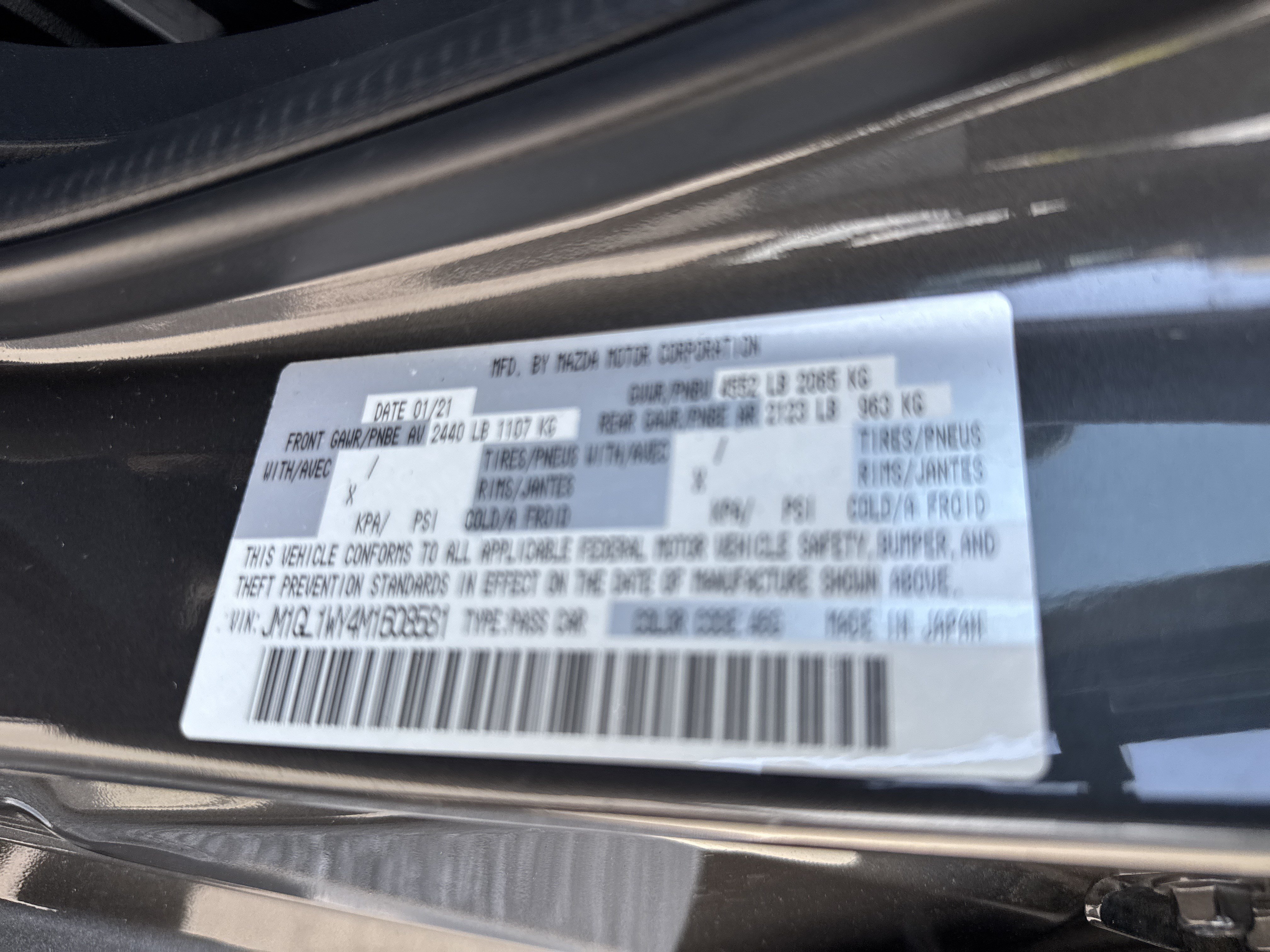 Used 2021 MAZDA MAZDA6 Grand Touring Reserve FWD image 35
