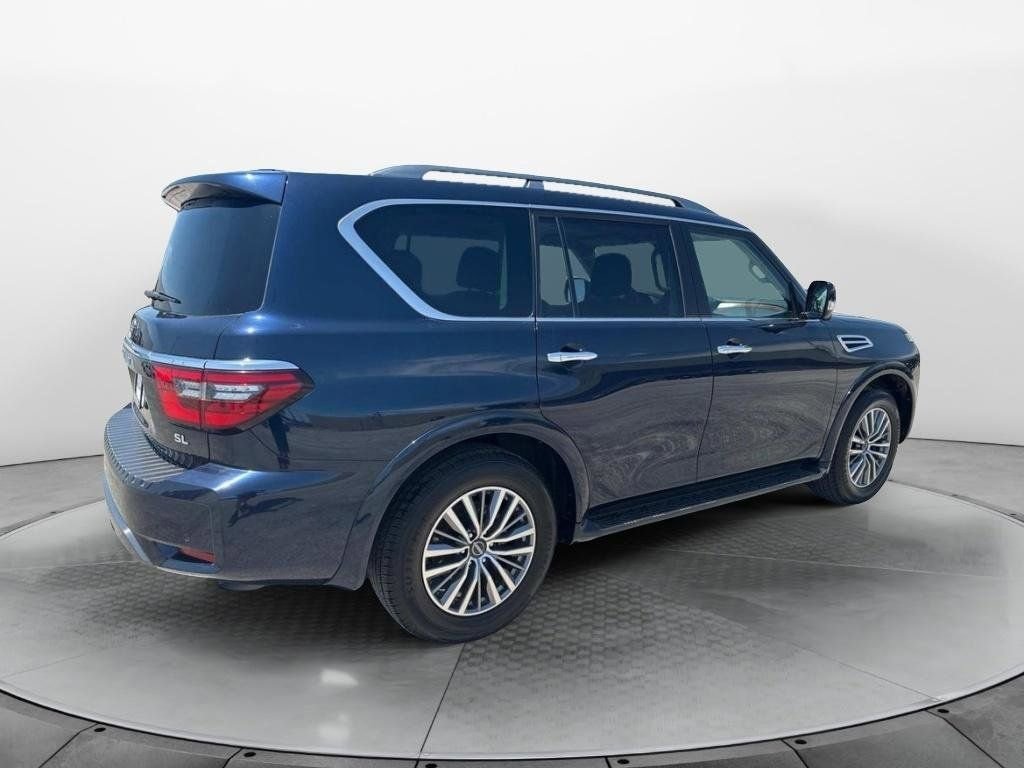 Used 2023 Nissan Armada SL w/ Captain's Chairs Package RWD image 2