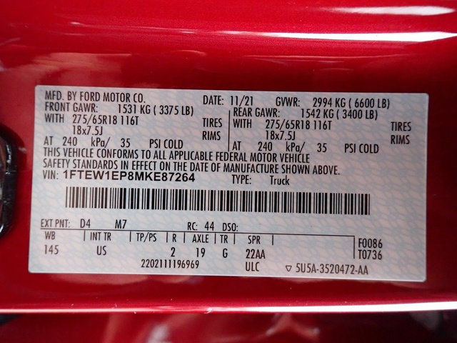 Used 2021 Ford F150 XLT w/ Equipment Group 302A High image 18