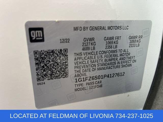 Used 2023 Chevrolet Bolt EUV Premier w/ Sun & Sound Package image 35