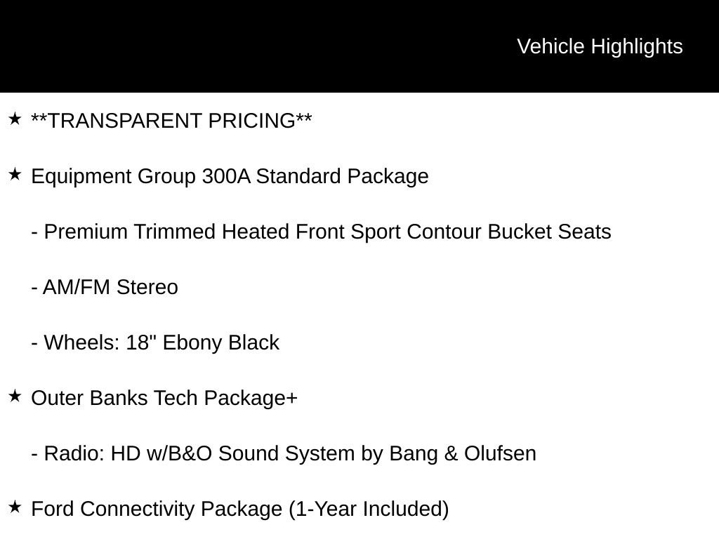 New 2026 Ford Bronco Sport Outer Banks AWD/4WD image 6
