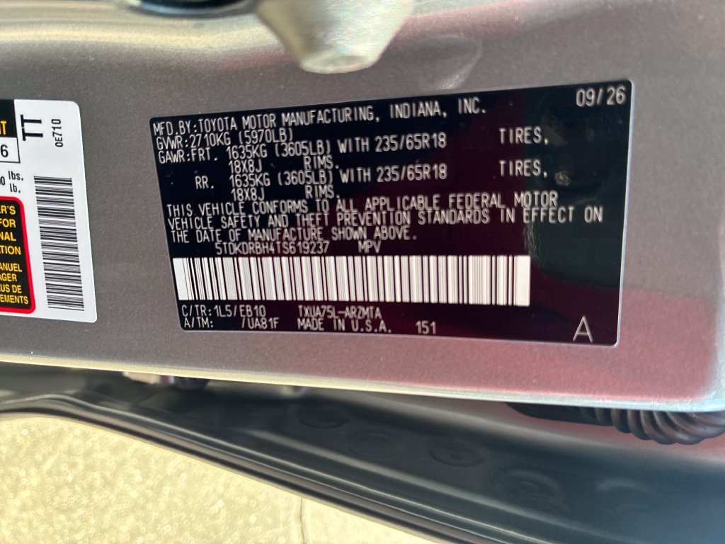 New 2026 Toyota Highlander XLE AWD/4WD image 51