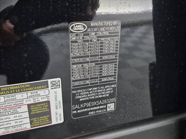 Certified 2025 Land Rover Range Rover SE AWD/4WD image 29