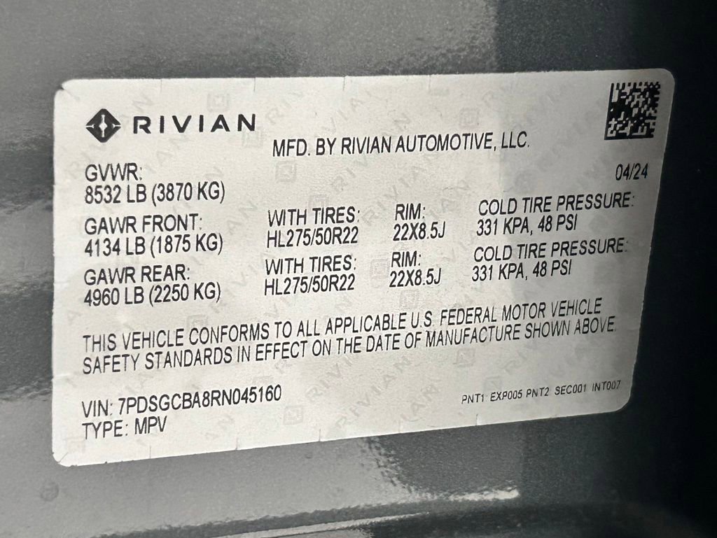 Used 2024 Rivian R1S Adventure AWD/4WD image 16