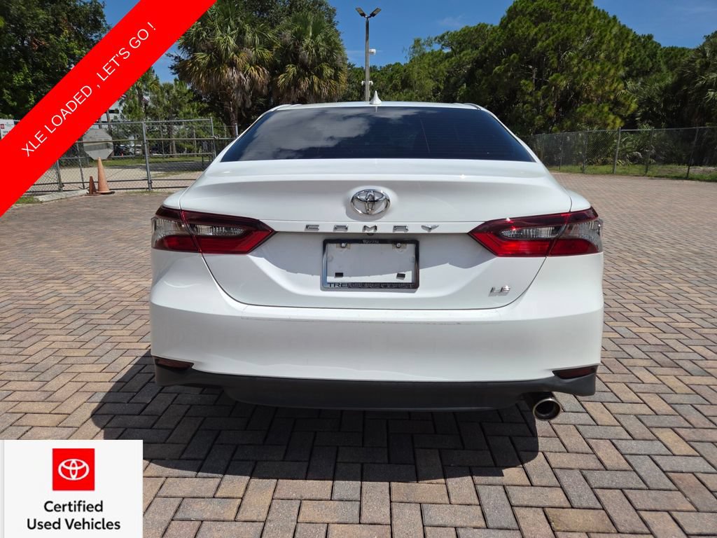 Certified 2025 Toyota Camry XLE FWD image 10