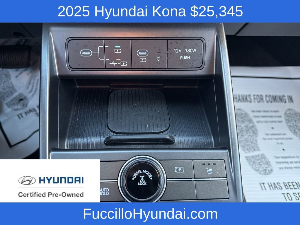 Certified 2025 Hyundai Kona SEL image 20