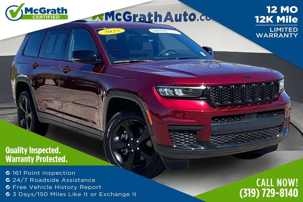 Used 2025 Jeep Grand Cherokee L Laredo AWD/4WD image 1