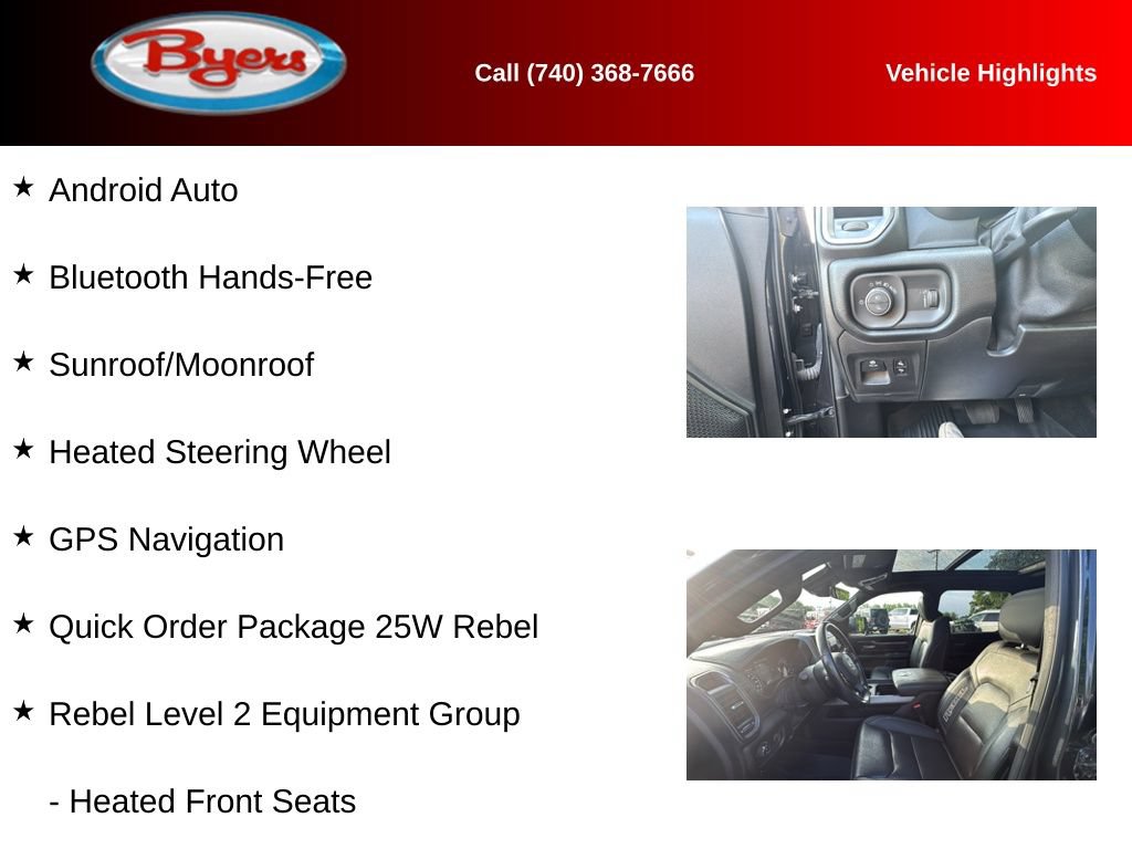 Used 2021 RAM 1500 Rebel w/ Rebel Level 2 Equipment Group AWD/4WD image 13