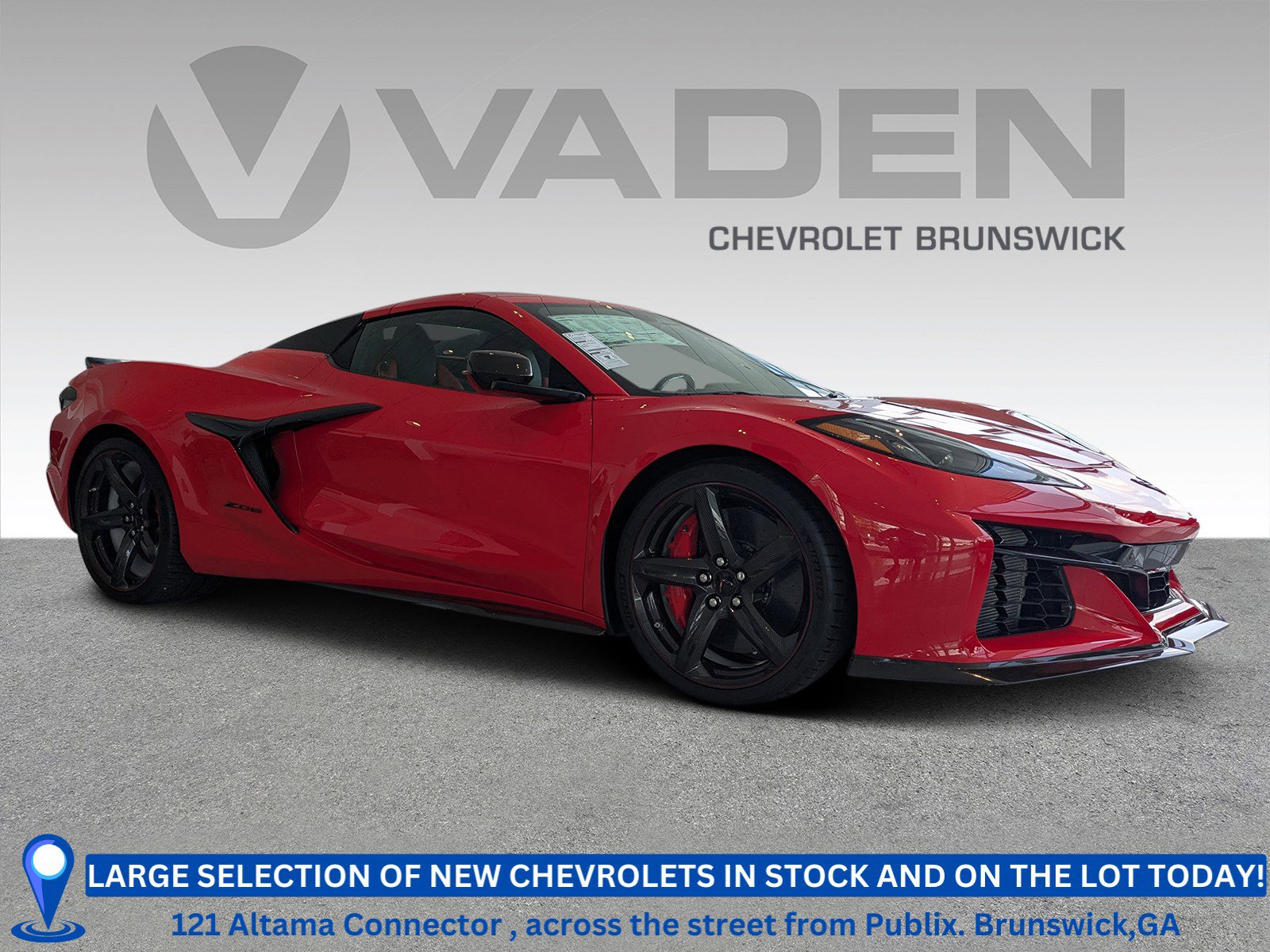 New 2024 Chevrolet Corvette Z06 w/ Stealth Interior Trim Package RWD image 1