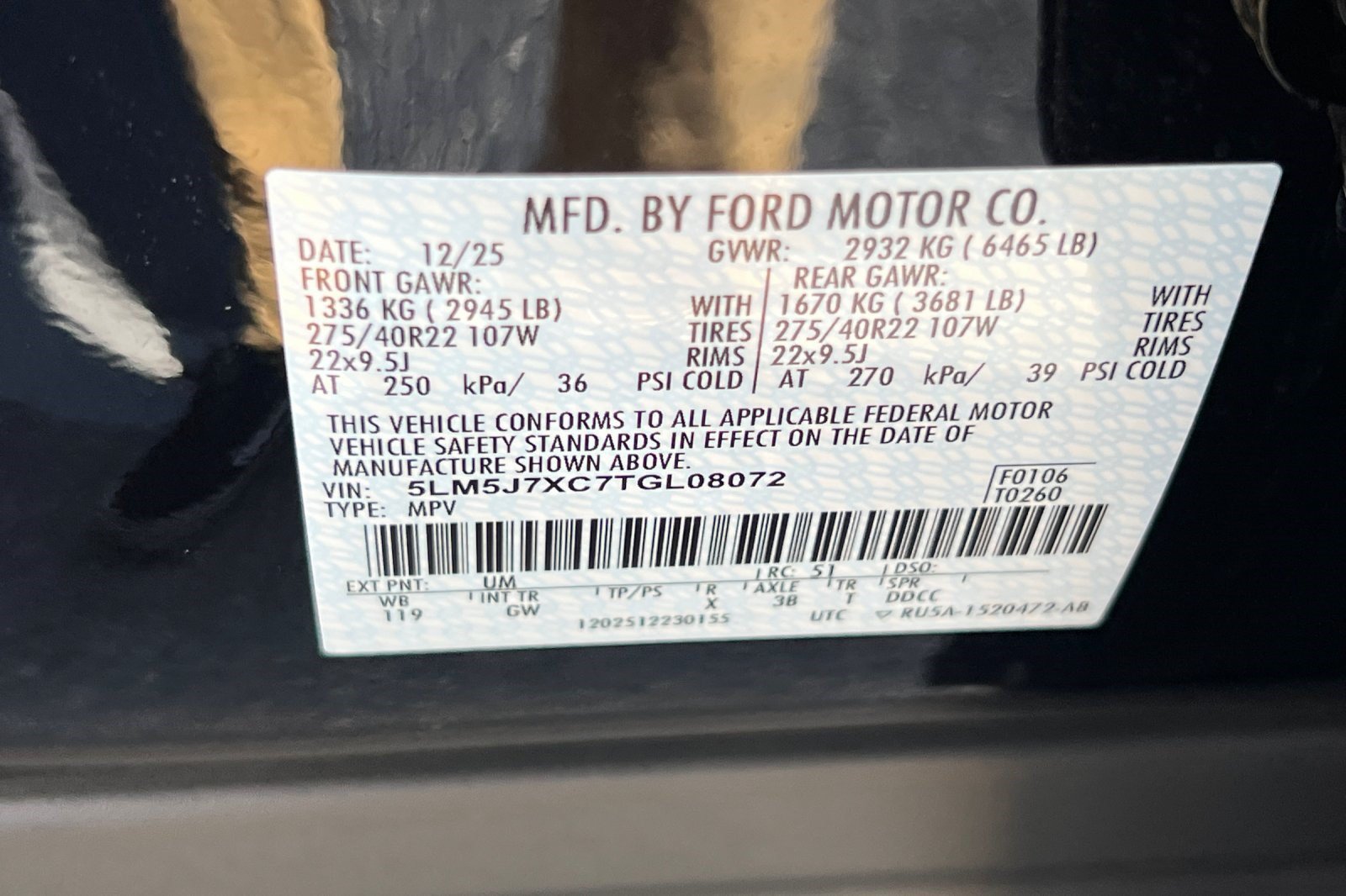 Used 2026 Lincoln Aviator Reserve AWD/4WD image 24