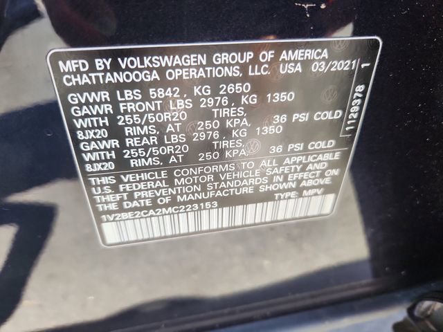 Used 2021 Volkswagen Atlas Cross Sport SEL image 17