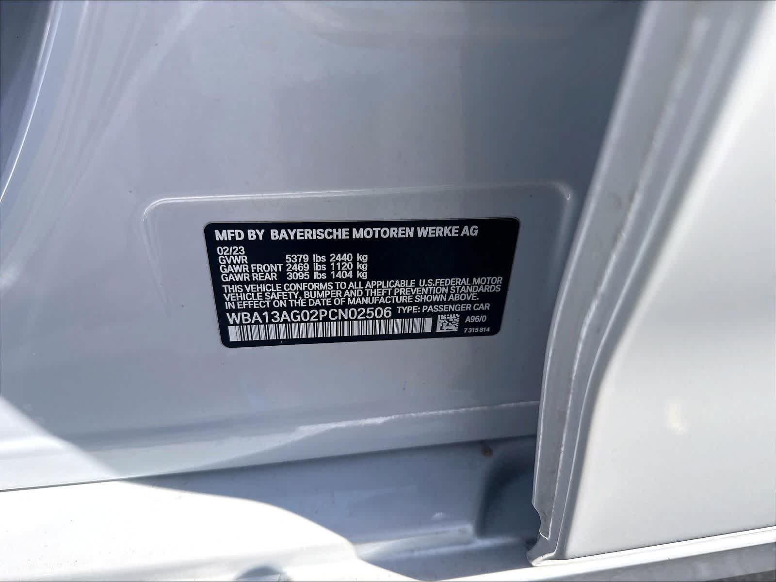 Used 2023 BMW 530e w/ Convenience Package RWD image 22