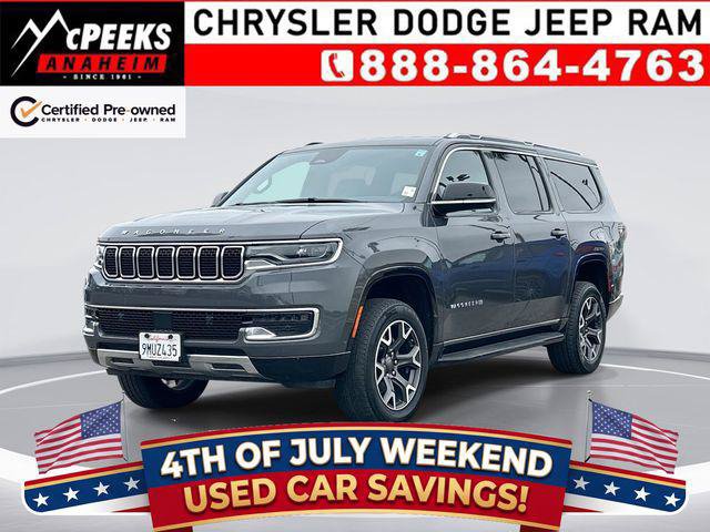 Certified 2024 Jeep Wagoneer L Series III w/ Flexible Seating Group