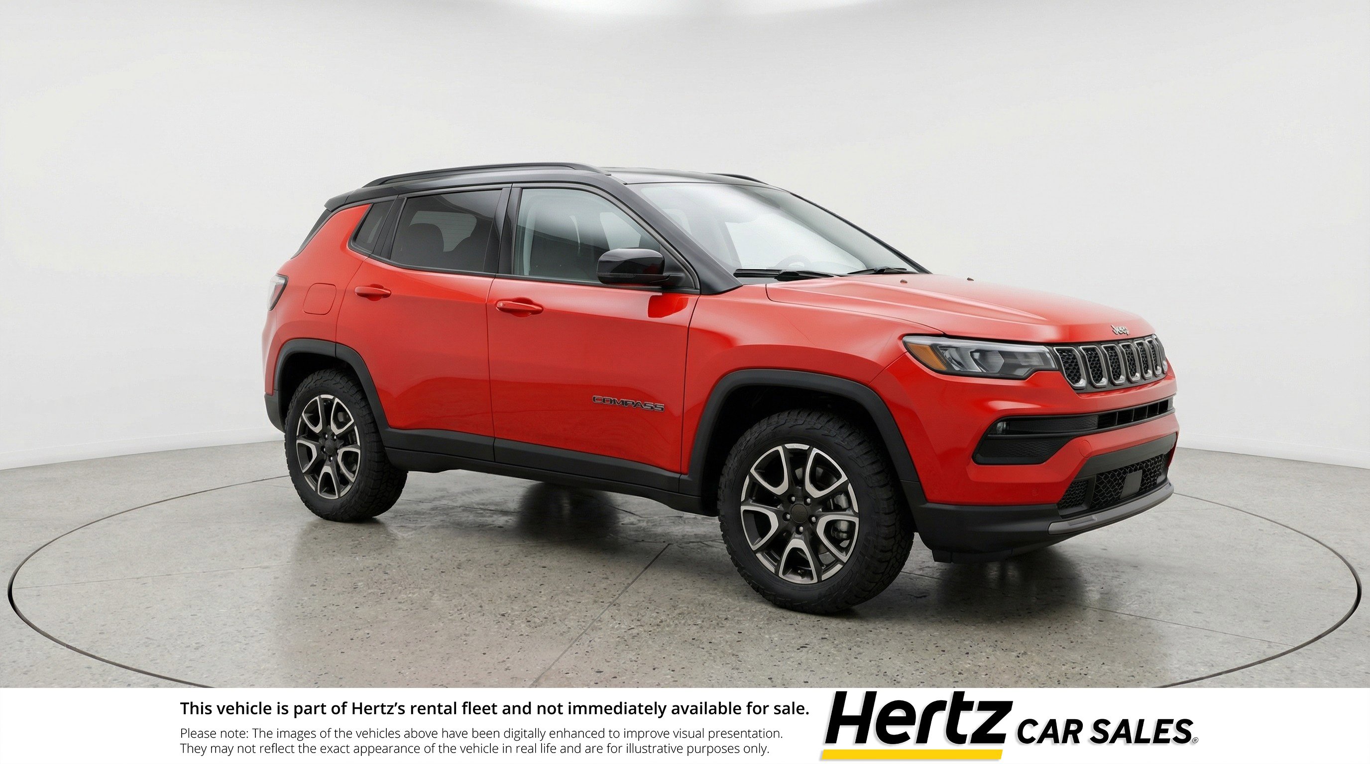 Used 2025 Jeep Compass Trailhawk video 1