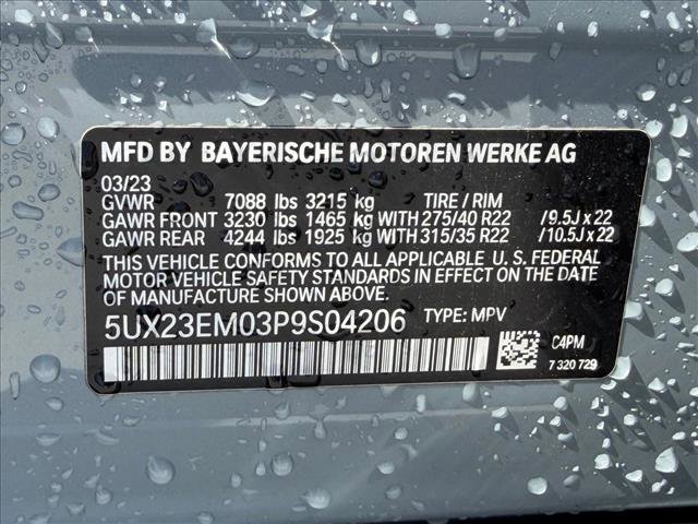 Certified 2023 BMW X7 xDrive40i w/ M Sport Package AWD/4WD image 21