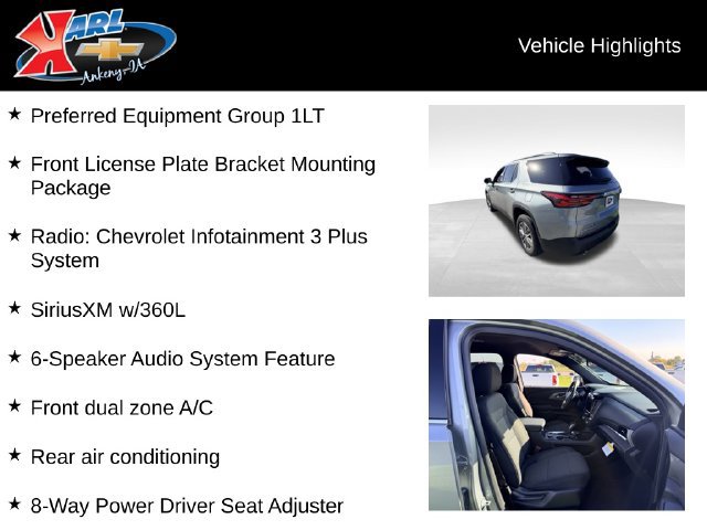 Used 2024 Chevrolet Traverse LT AWD/4WD image 2