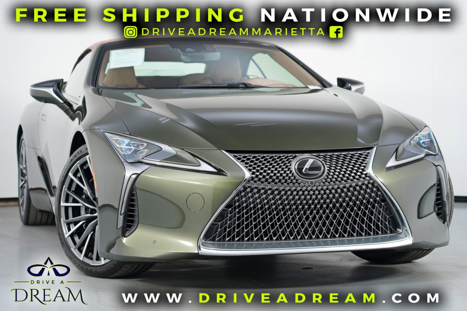 Used 2024 Lexus LC 500 Convertible w/ Touring Package image 2