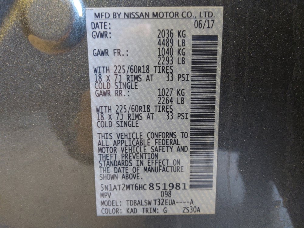 Used 2017 Nissan Rogue SL w/ SL Premium Package image 33