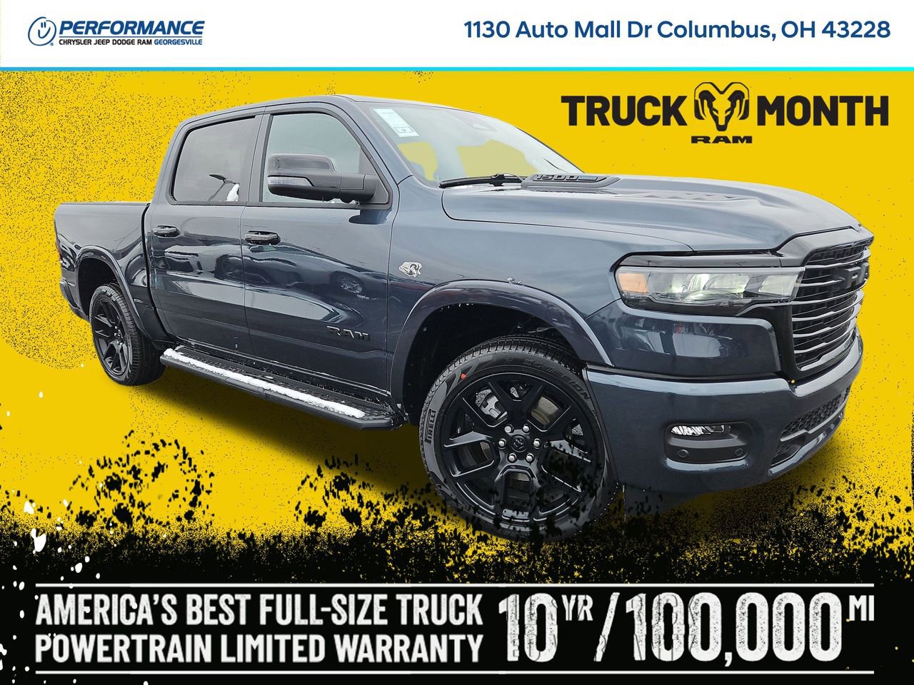 New 2026 RAM 1500 Laramie w/ Night Edition image 1