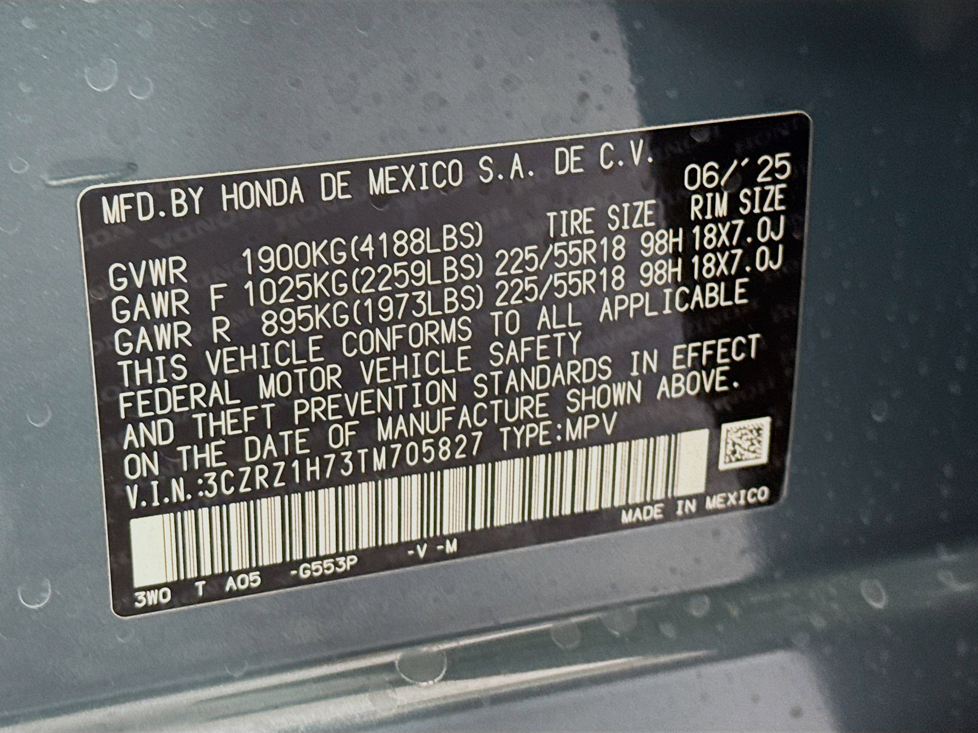 New 2026 Honda HR-V EX-L image 31