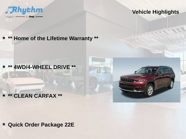 Used 2022 Jeep Grand Cherokee L Limited AWD/4WD image 5