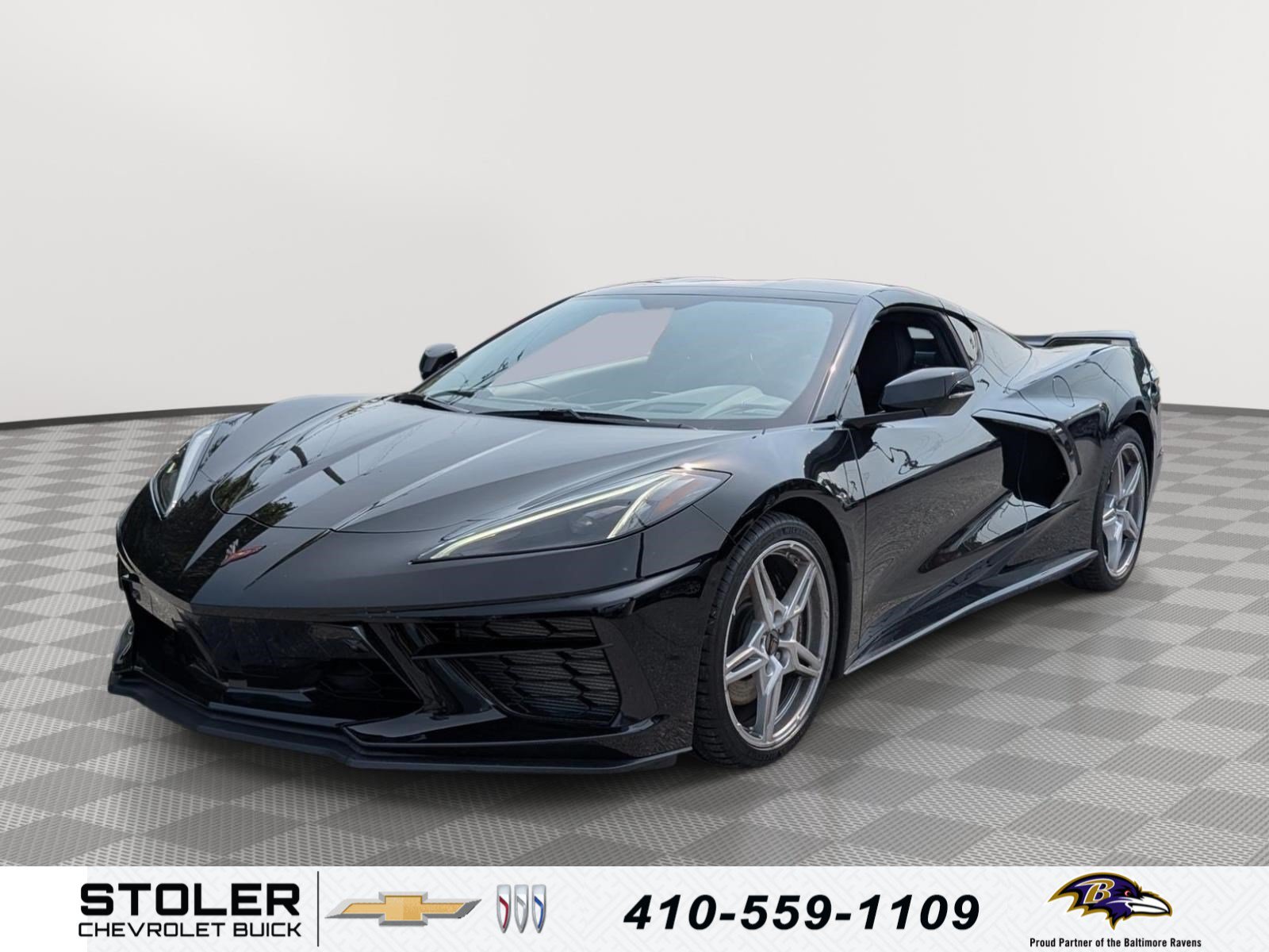 Used 2023 Chevrolet Corvette Stingray Premium Cpe w/ Z51 Performance Package RWD image 1