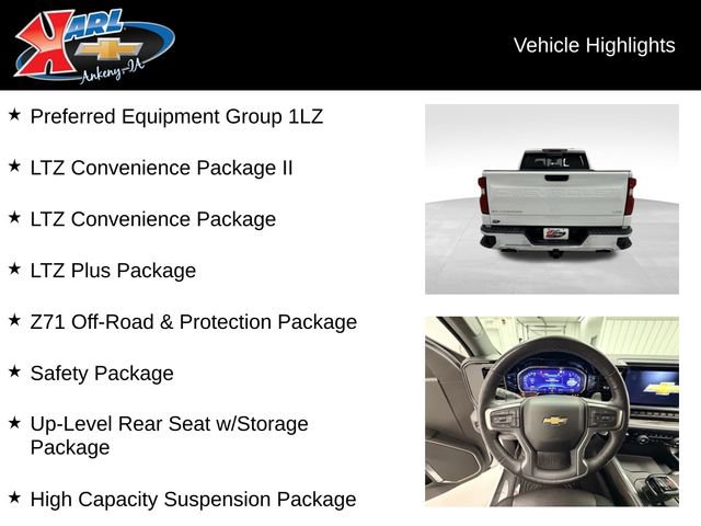 Certified 2023 Chevrolet Silverado 1500 LTZ AWD/4WD image 2