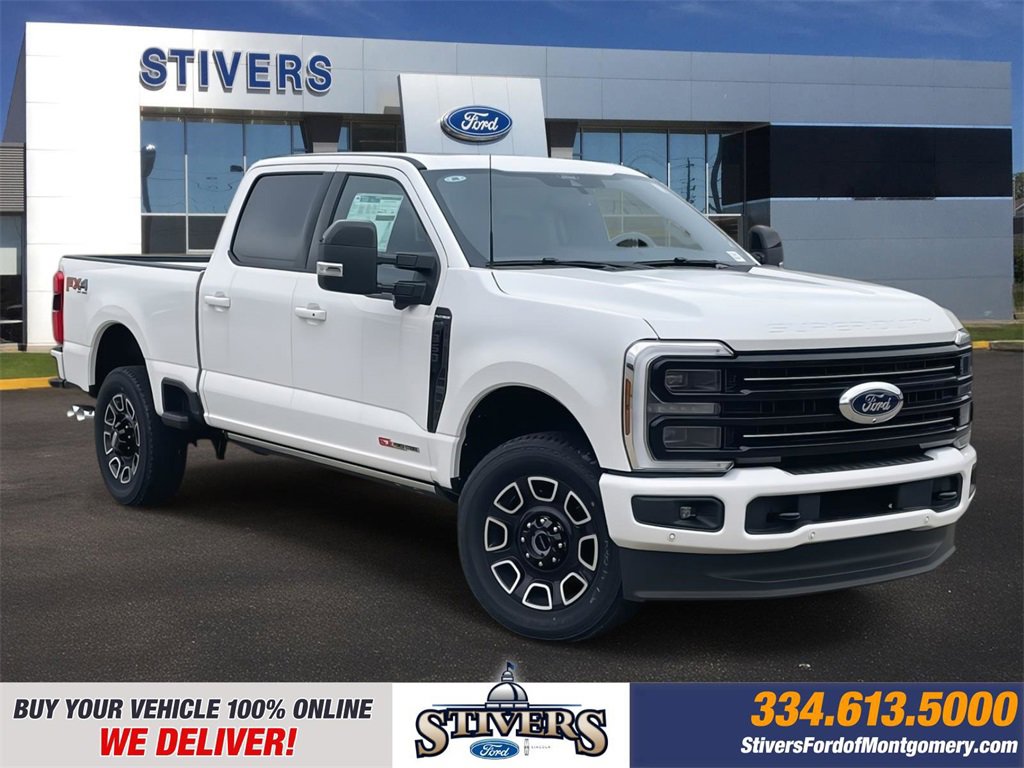 New 2025 Ford F350 Platinum w/ FX4 Off-Road Package