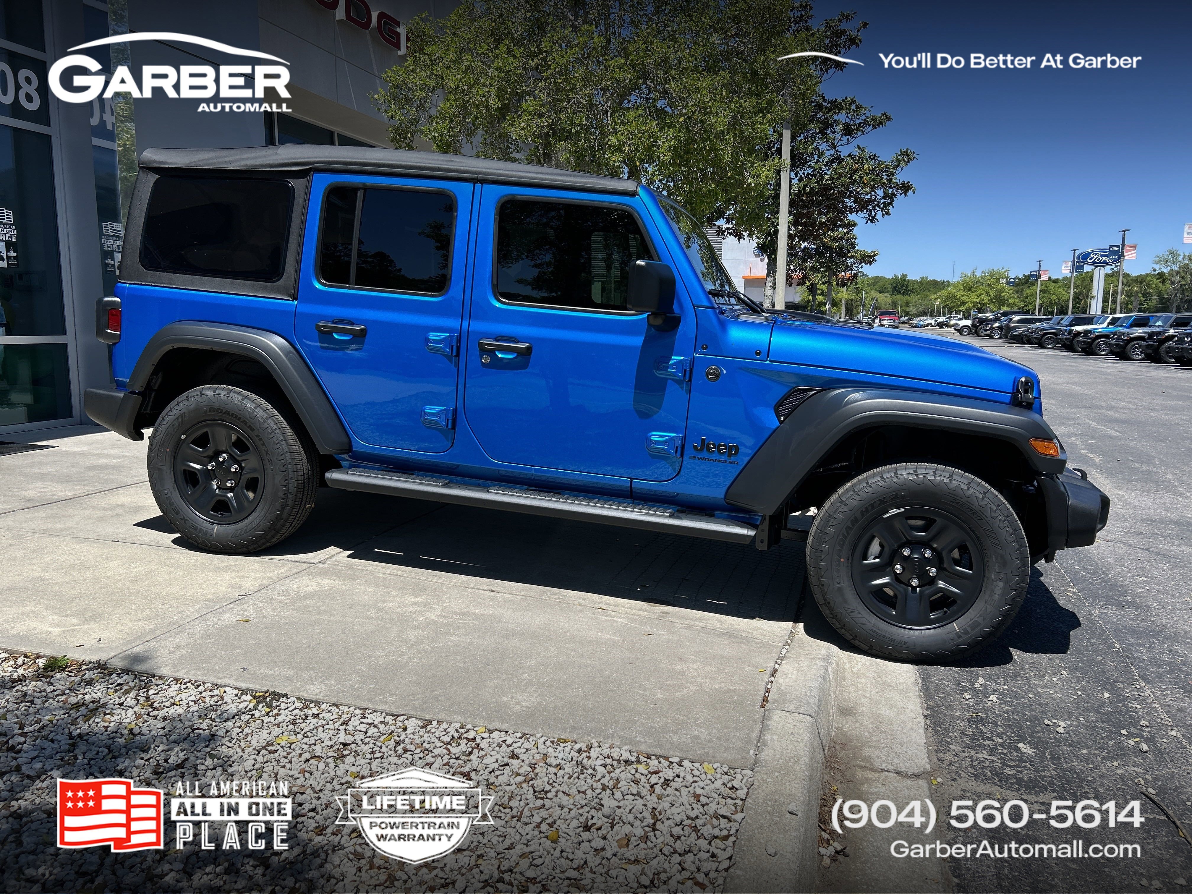 New 2025 Jeep Wrangler Sport