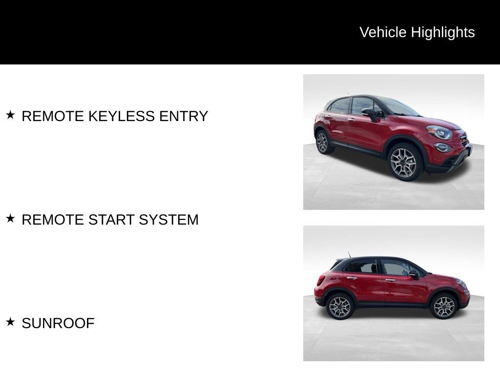 Used 2021 FIAT 500X Trekking Plus w/ Premium Group image 10