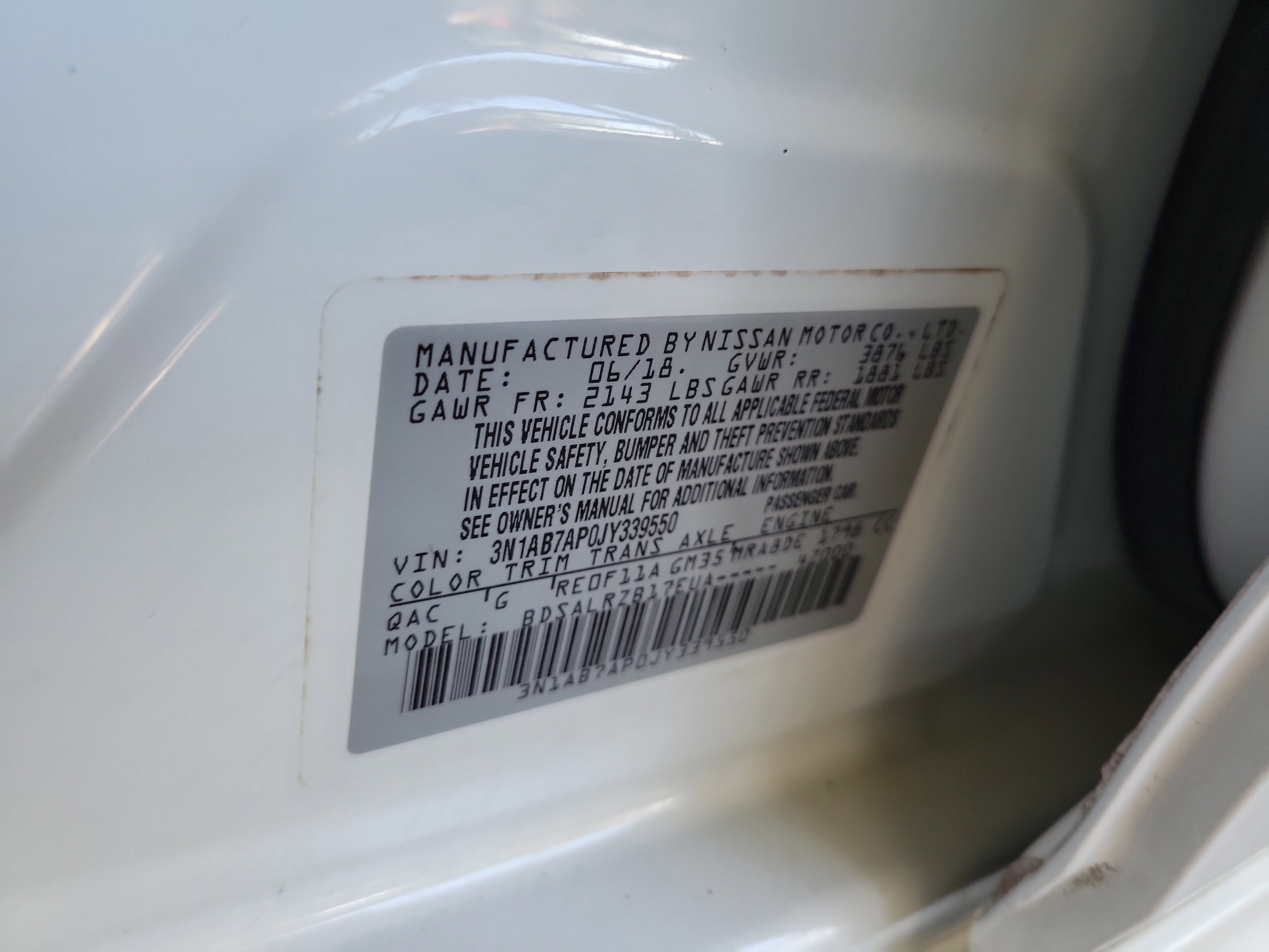 Used 2018 Nissan Sentra SR FWD image 30