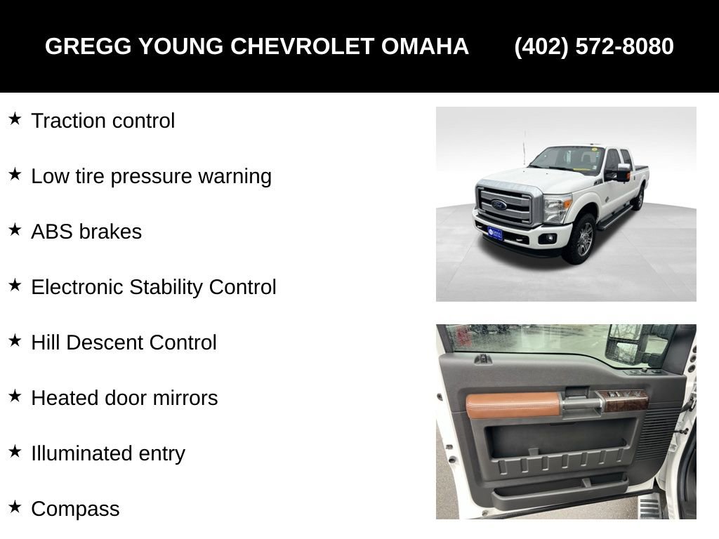 Used 2014 Ford F250 Platinum w/ FX4 Off-Road Package image 13