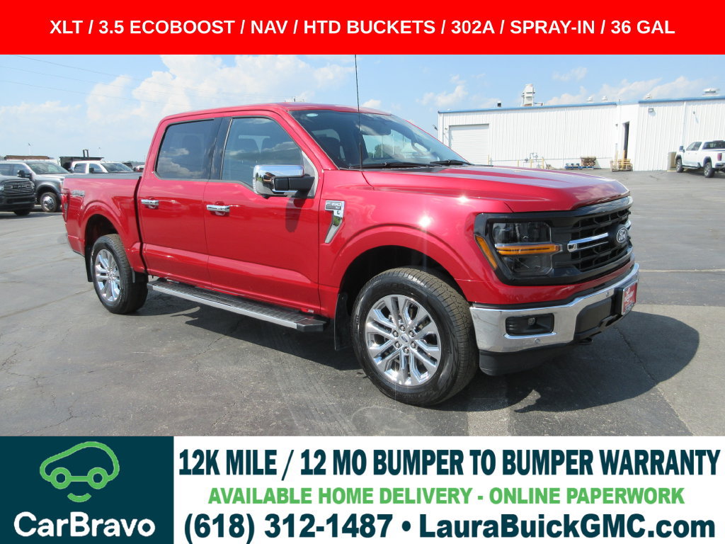Used 2024 Ford F150 XLT w/ Equipment Group 302A MID AWD/4WD image 1
