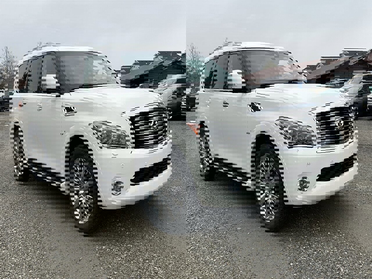 Used 2014 INFINITI QX80 4WD w/ Deluxe Touring Package