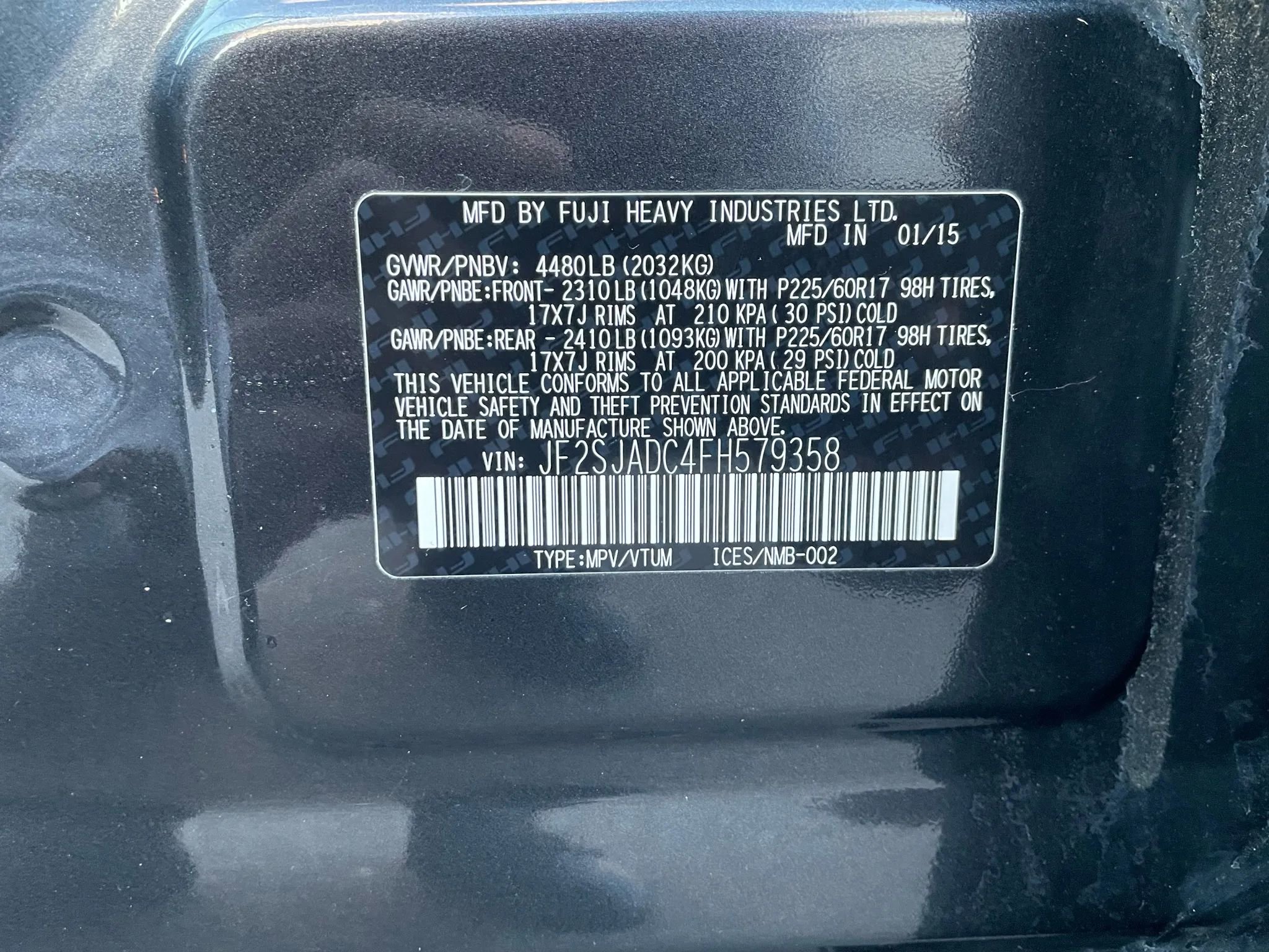 Used 2015 Subaru Forester 2.5i Premium w/ All-Weather Package image 53