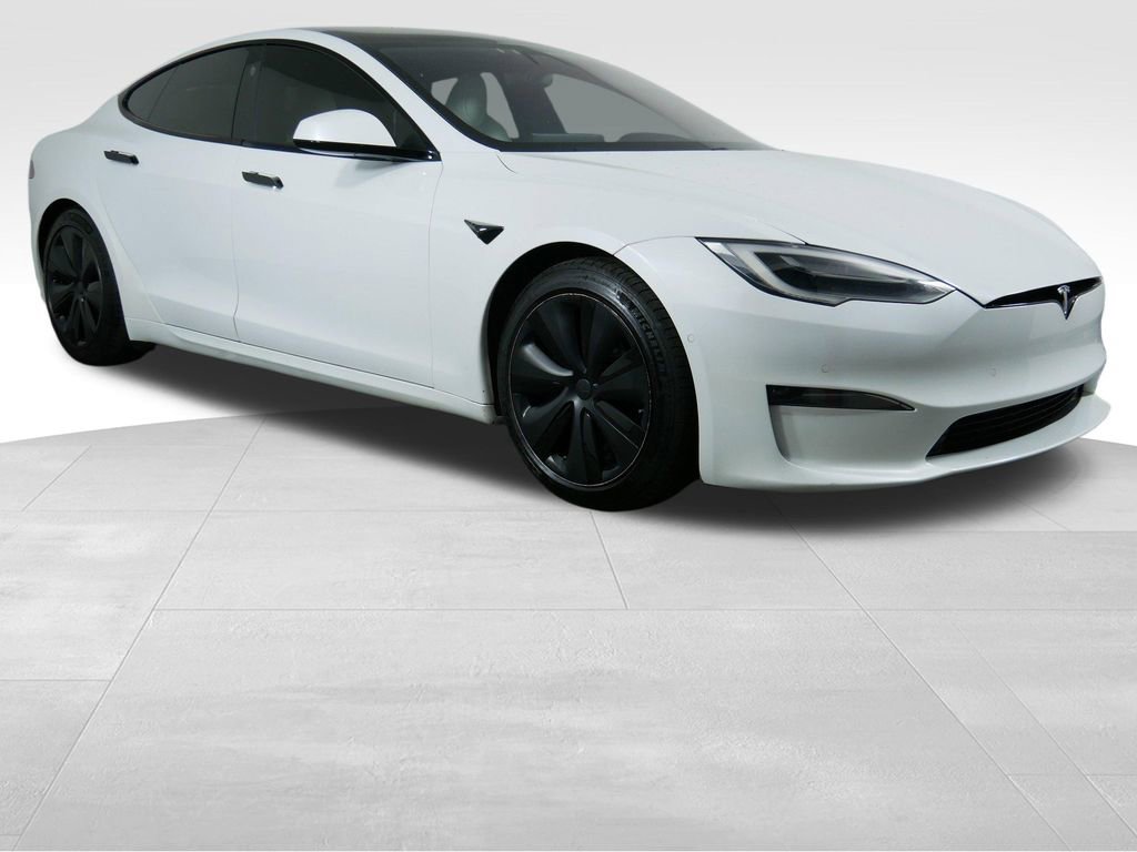 Used 2021 Tesla Model S Plaid AWD/4WD image 2